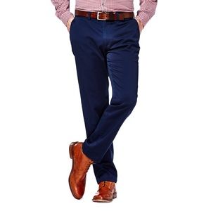 Haggar Slim Fit Life Khaki - 38x32 Navy